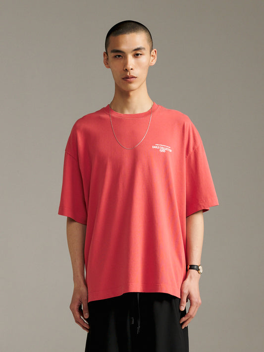 Archive Athletic Tee - Washed Red