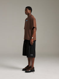 Fine Thread Tee - Brown