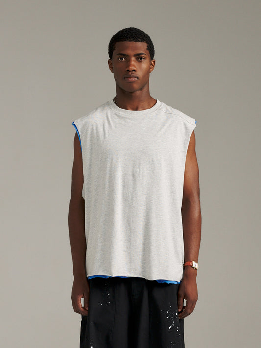 Twin Tank - Grey/Blue