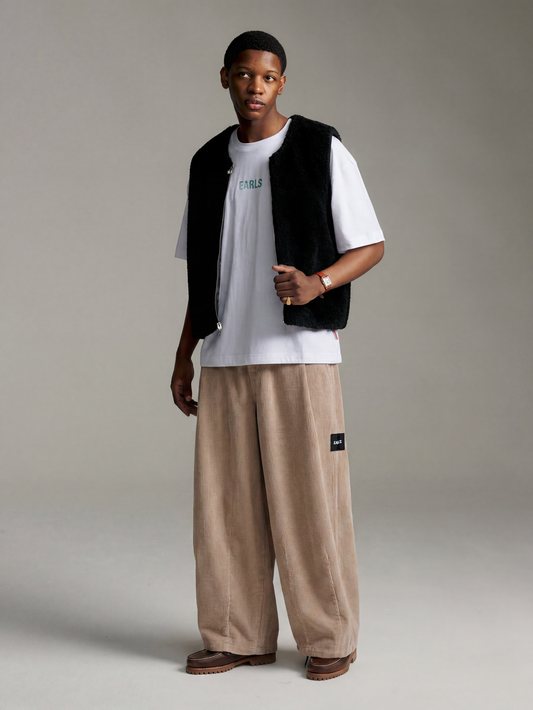 Relax Cord Pant - Sand