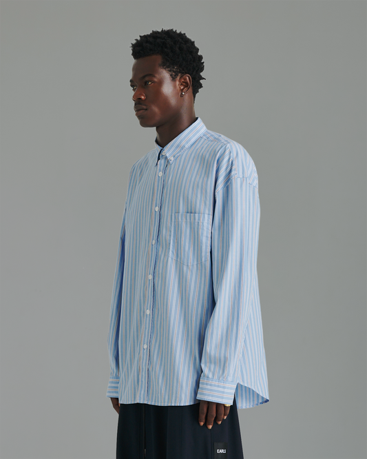 Thread Shirt - Blue/Brown