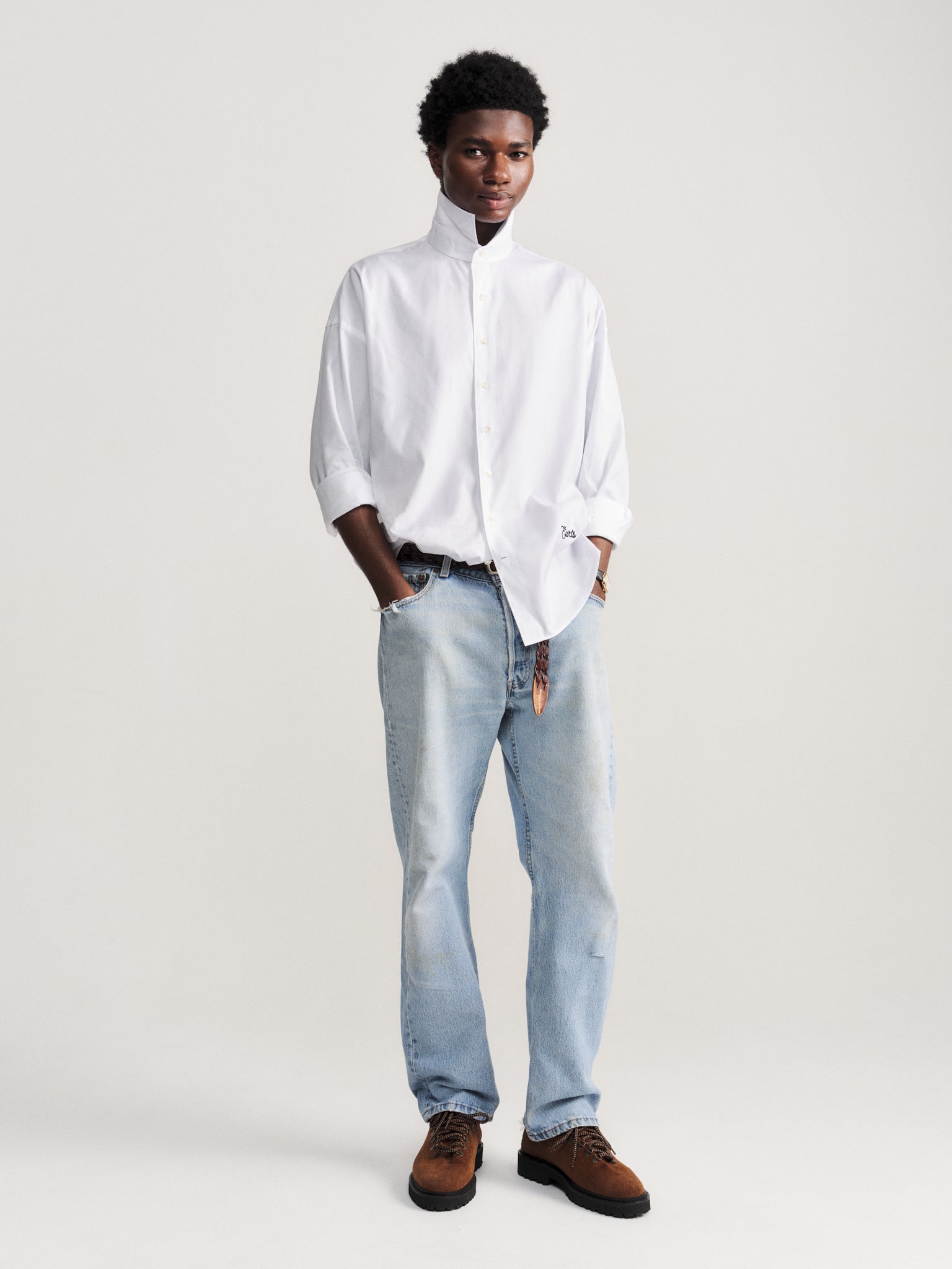 Pinpoint Oxford Shirt - White