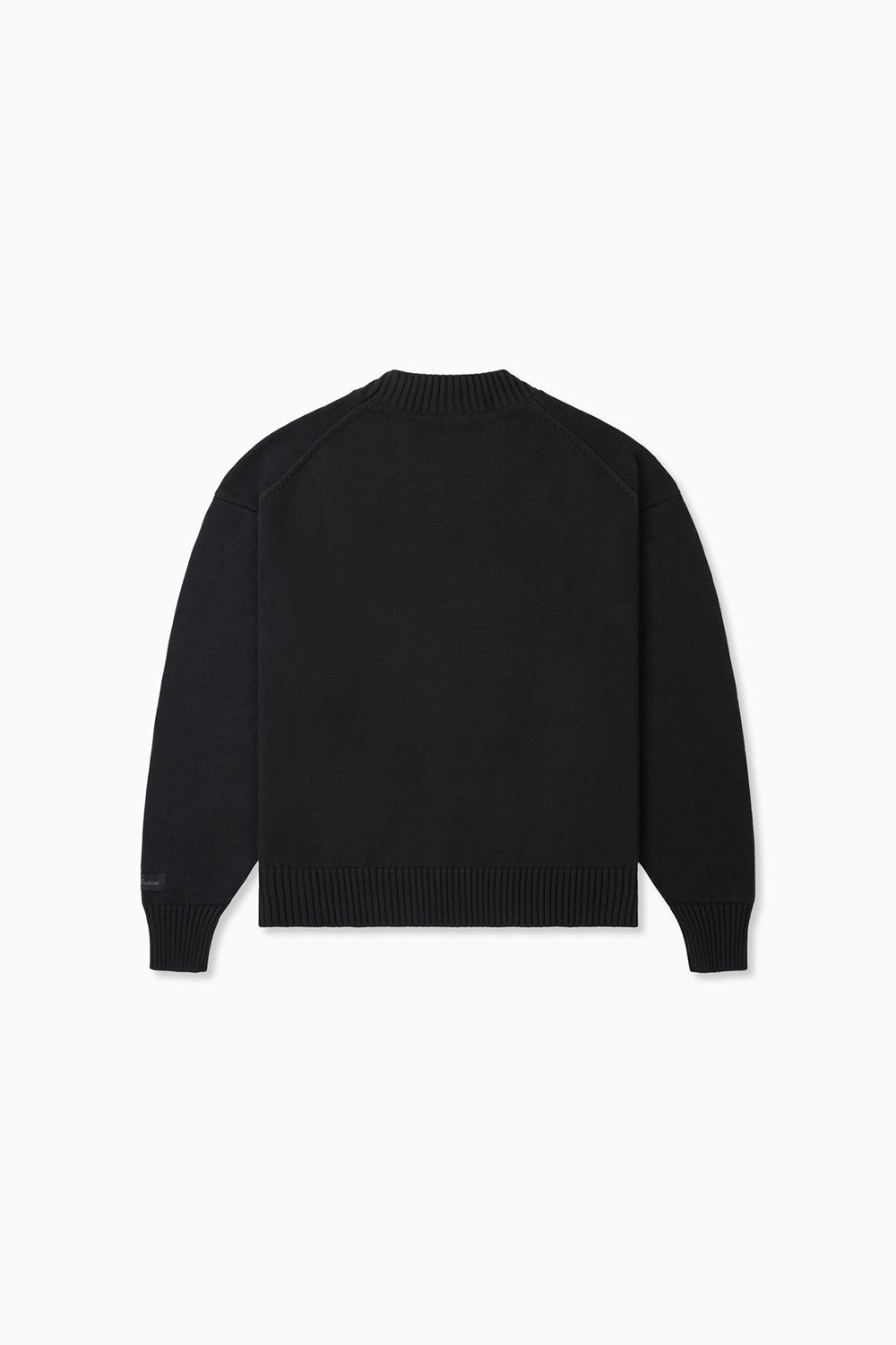 Net Intarsia Knit - Black