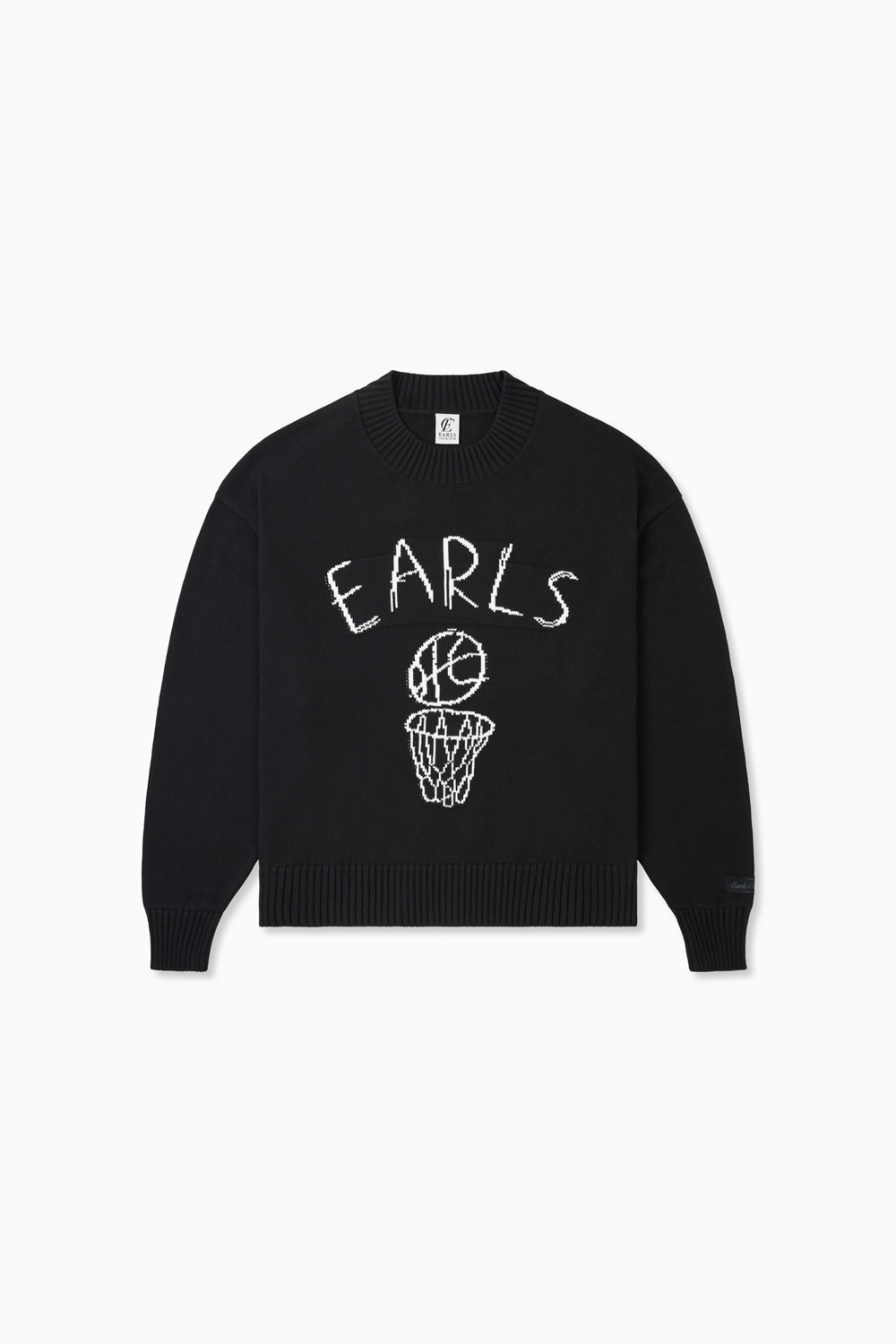 Net Intarsia Knit - Black