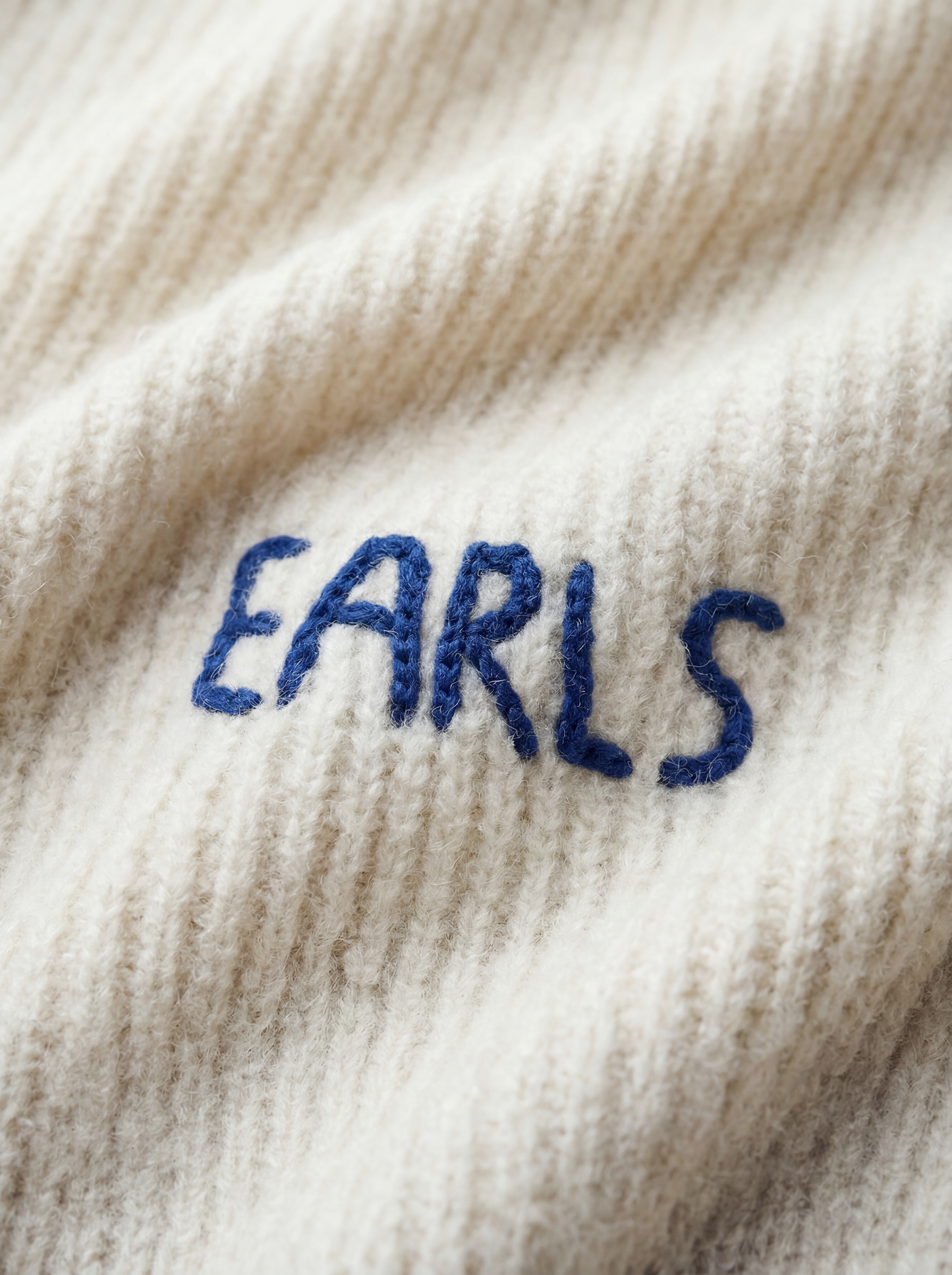 Solid Mohair Knit - Off White