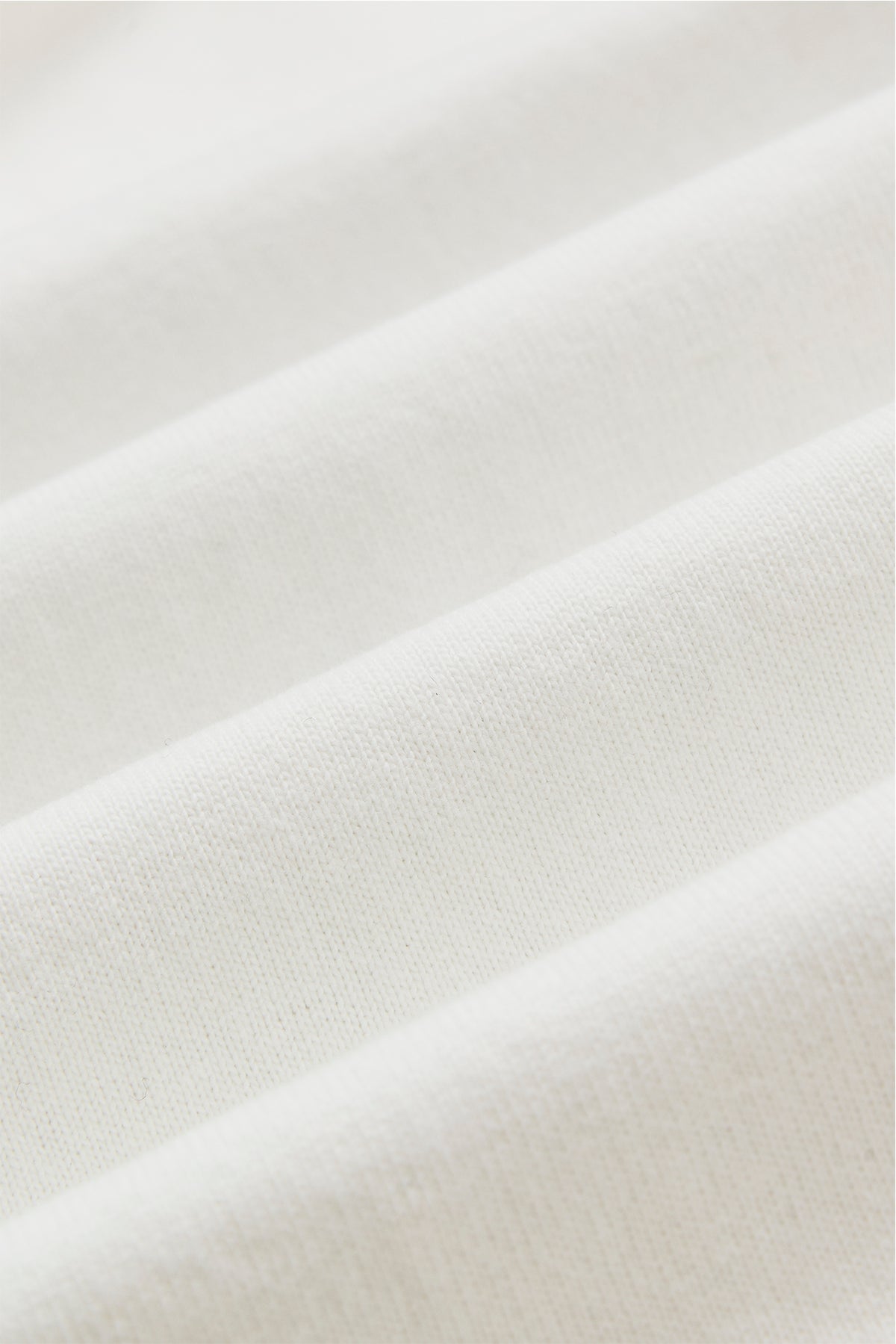 Rough Embroidery Tee - White
