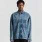 Button Denim Shirt - Washed