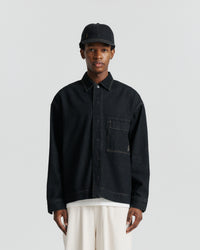Button Denim Shirt - Raw