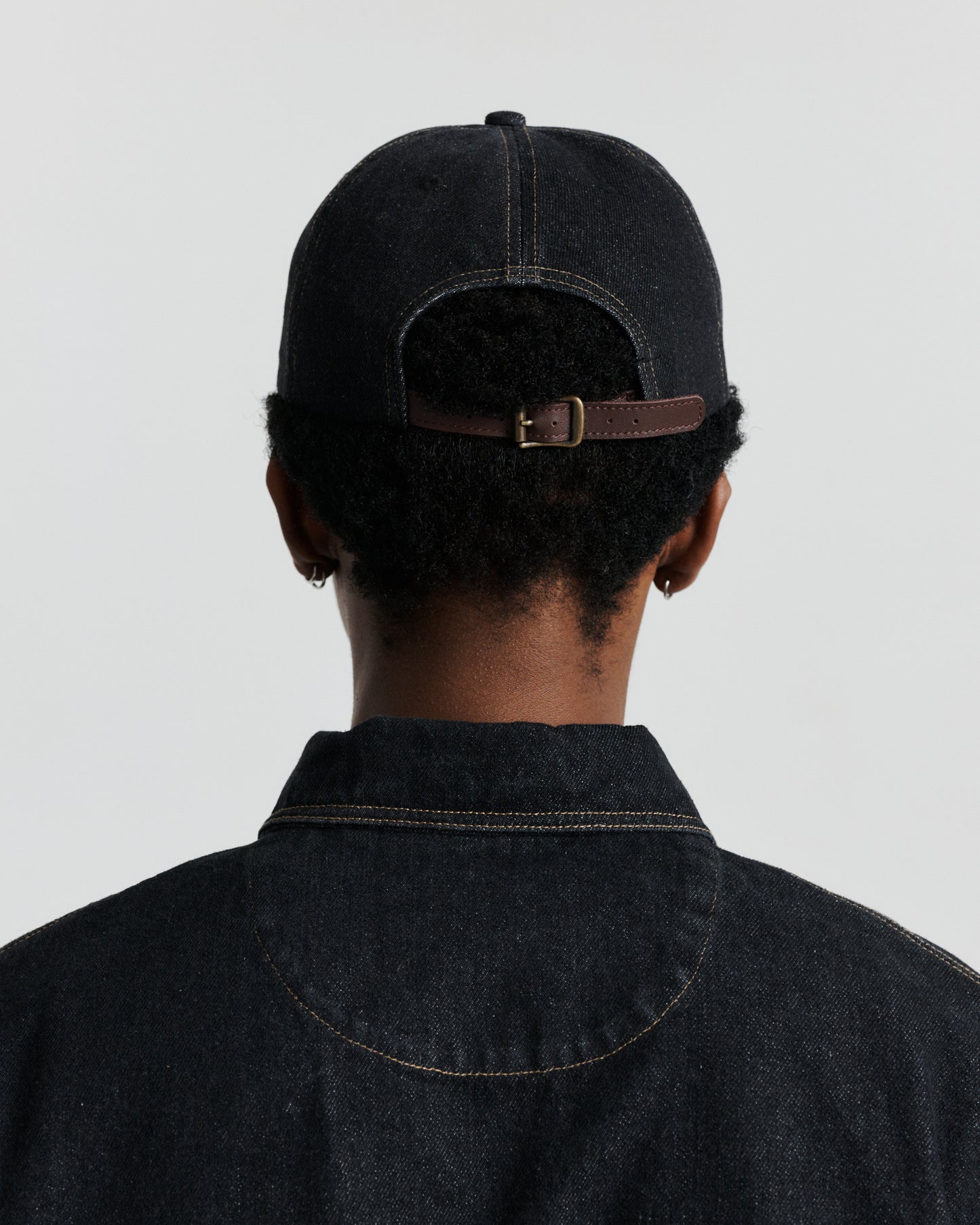 Twin Denim Cap - Raw