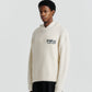 Mohair Knit Hood - Cream