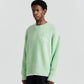 Mohair Knit Crew - Mint