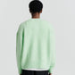 Mohair Knit Crew - Mint