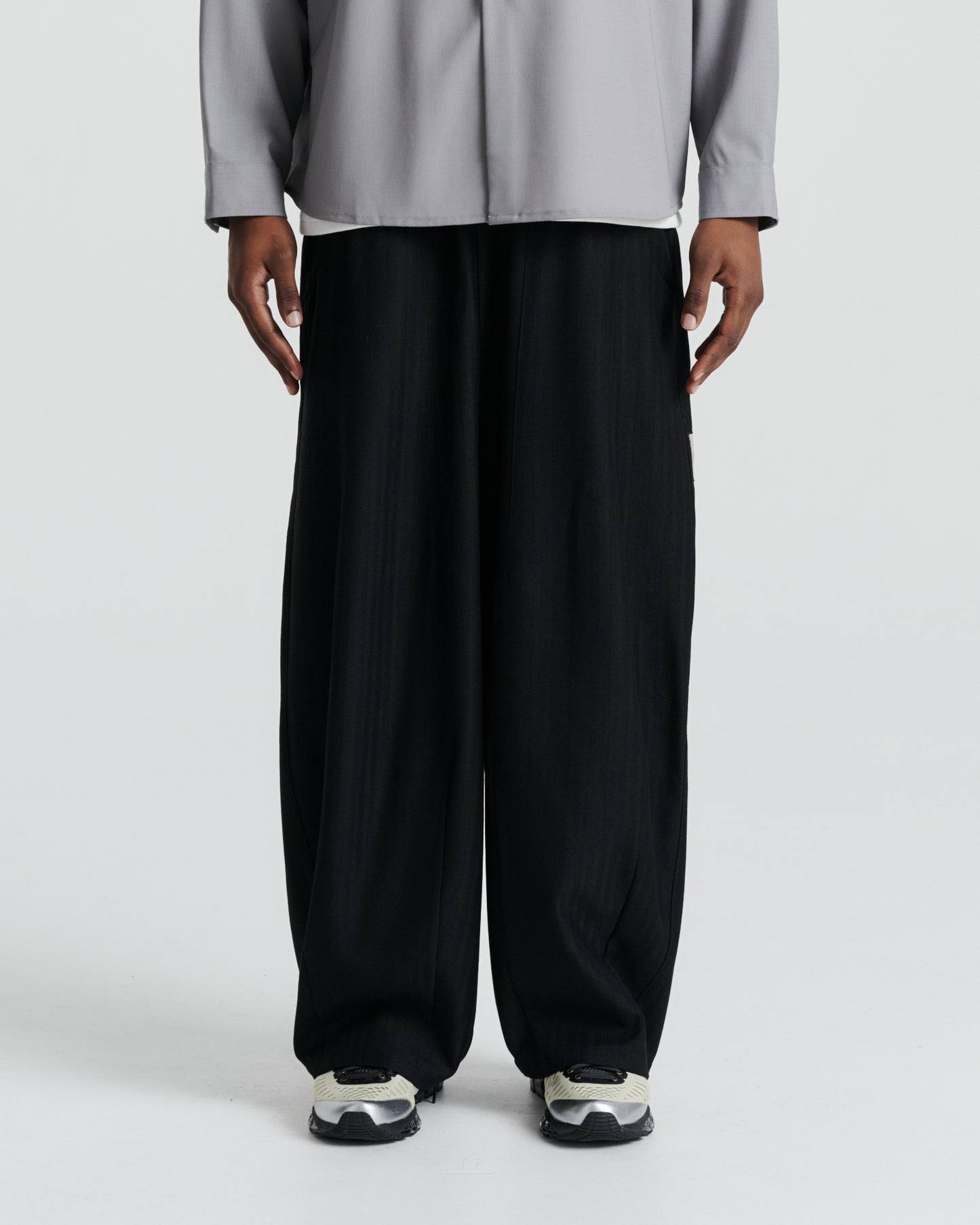 Relax Pant - Black Pinstripe