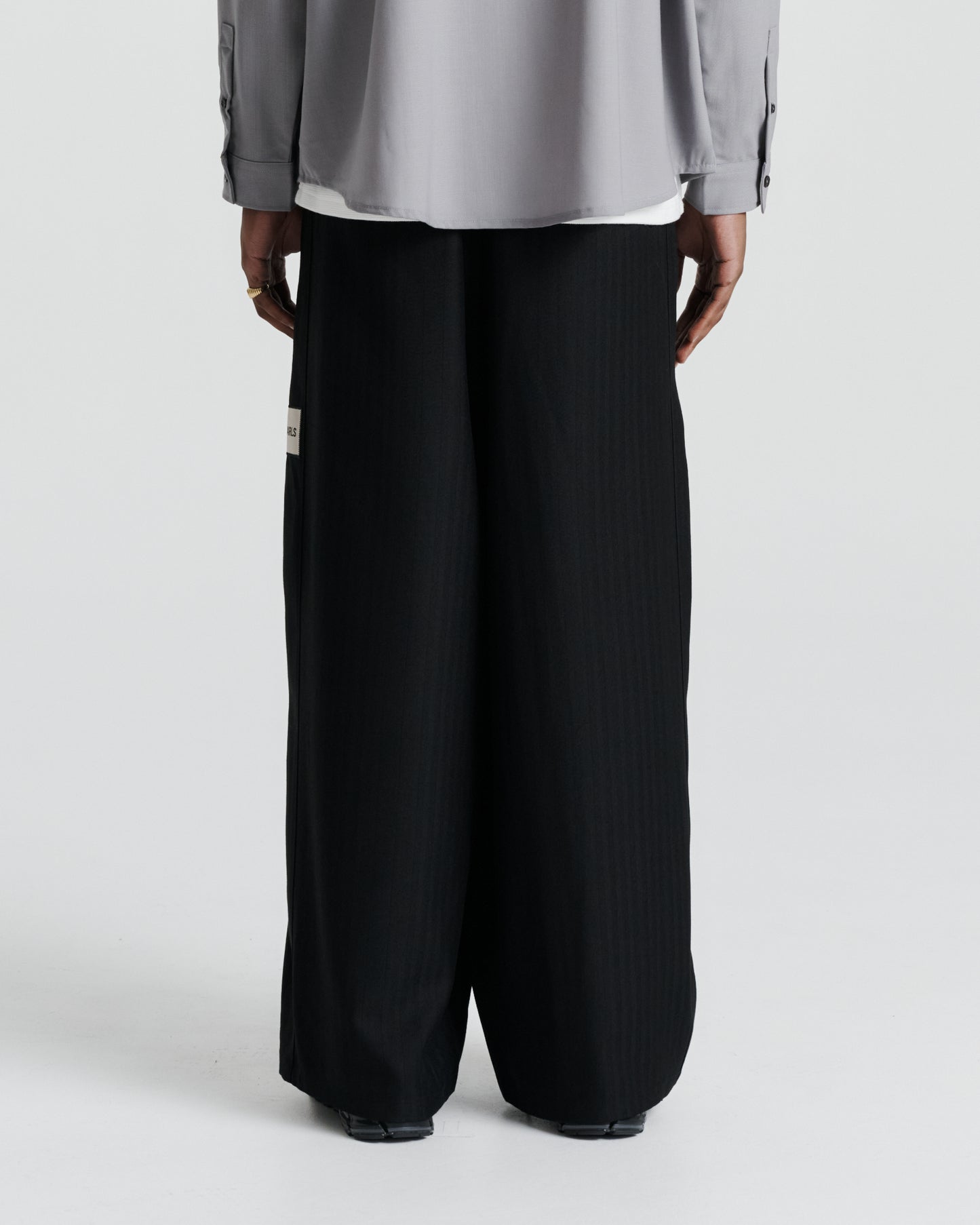 Relax Pant - Black Pinstripe