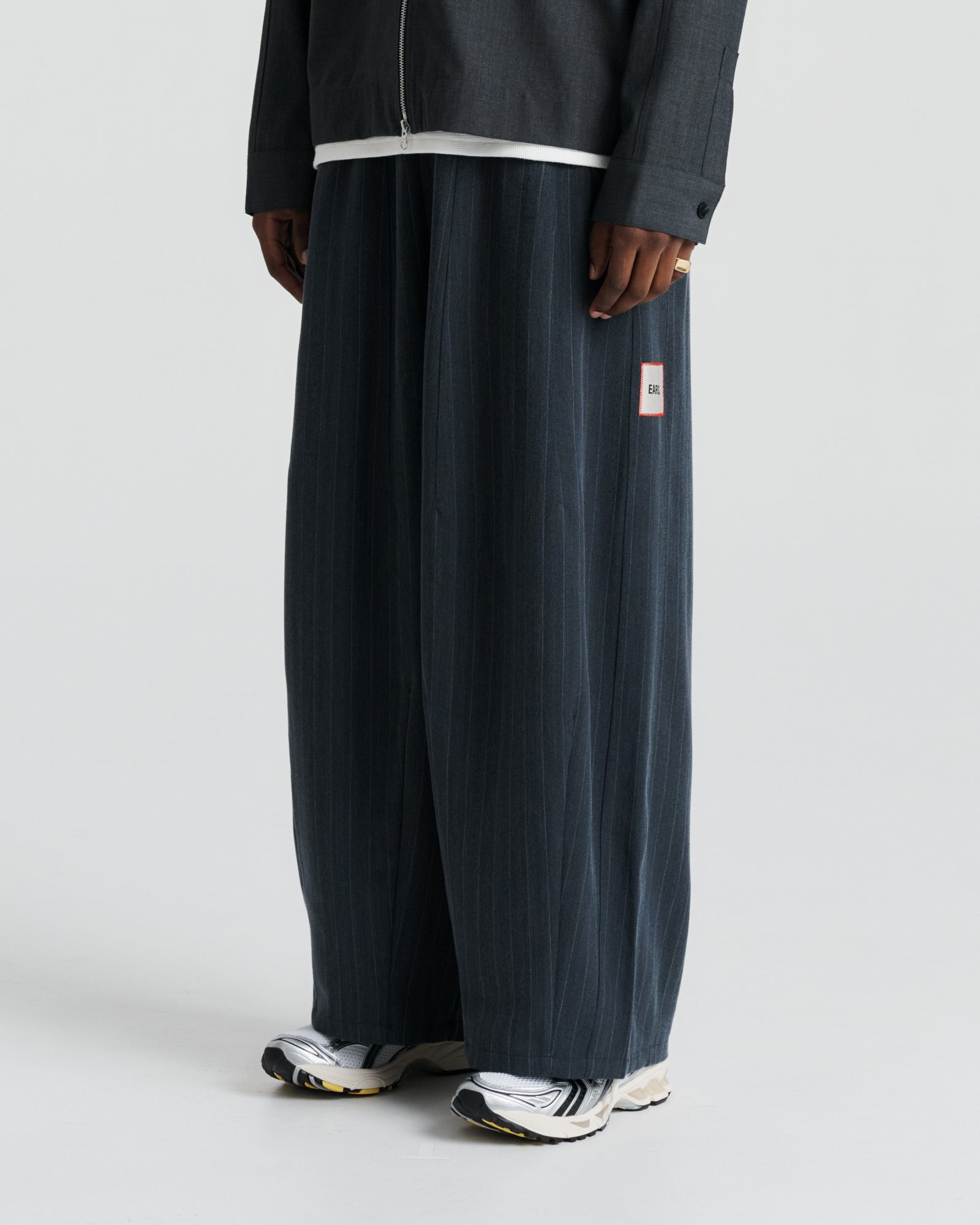 Relax Pant - Navy Pinstripe