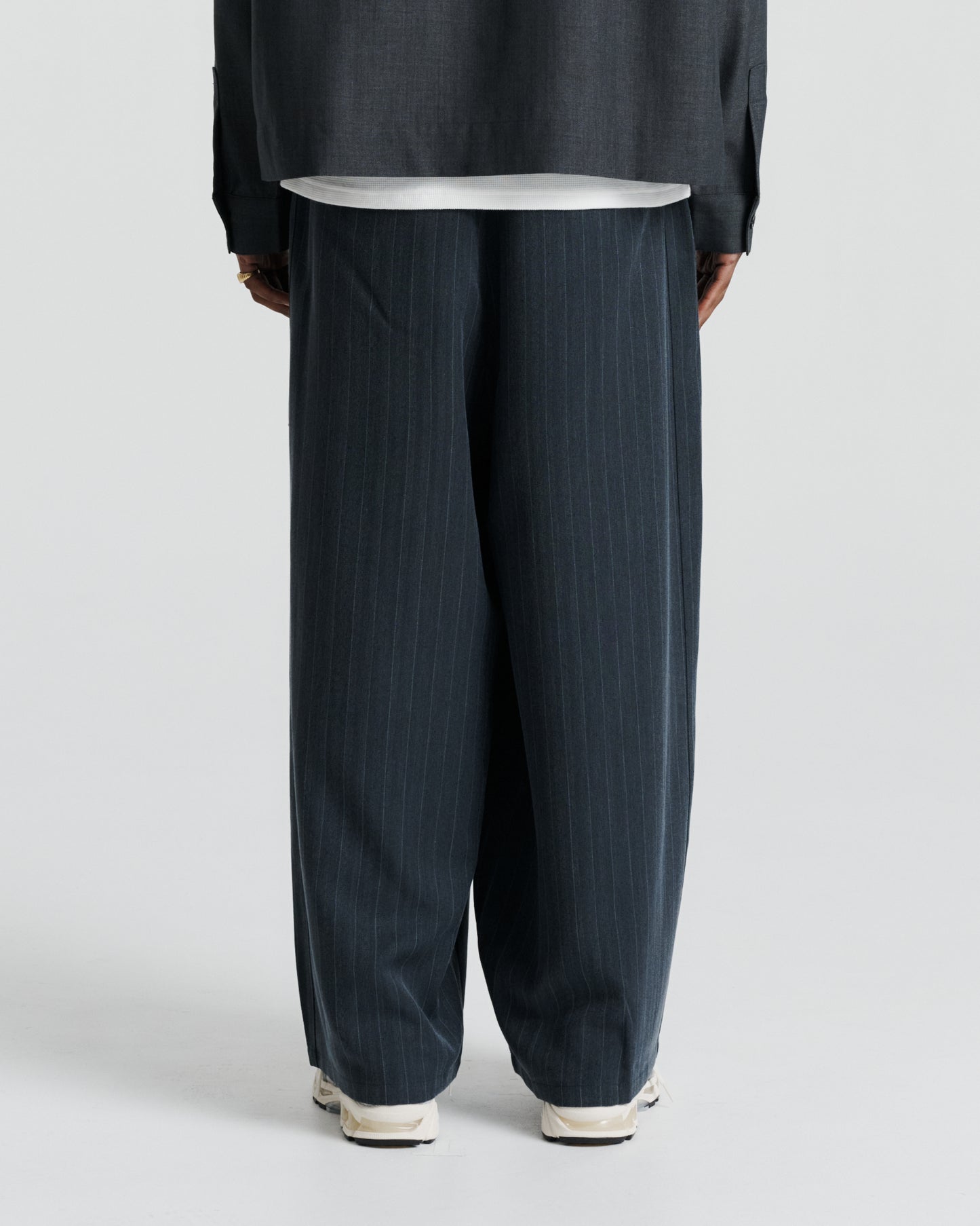 Relax Pant - Navy Pinstripe