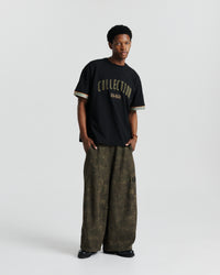 Patch Tee - Black/Camo