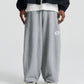 Piped Relax Pant - Grey Marle