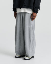 Piped Relax Pant - Grey Marle