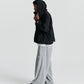 Piped Relax Pant - Grey Marle