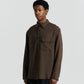Flap Pocket Shirt - Brown