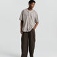 Baseman Shirt - Brown Stripe