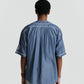 Baseman Shirt - Navy Stripe