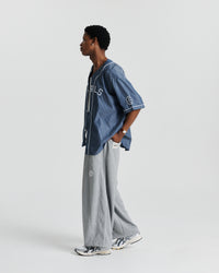 Baseman Shirt - Navy Stripe