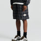 Sport Track Short - Tartan Brown