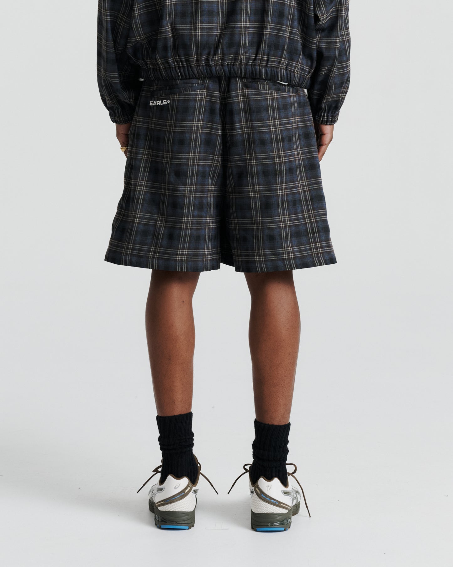 Sport Track Short - Tartan Brown