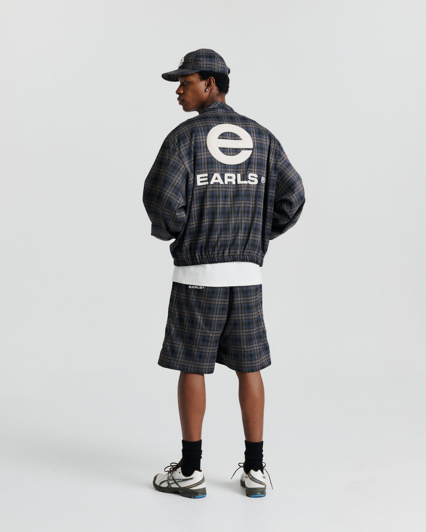 Sport Track Short - Tartan Brown