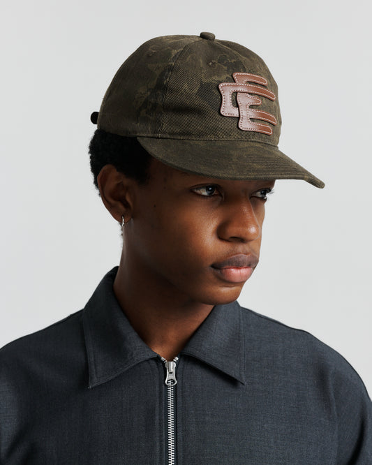 Leather Mono Cap - Hunter