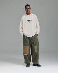 Distressed Crown Knit - Cream