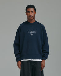 Distressed Crown Knit - Black