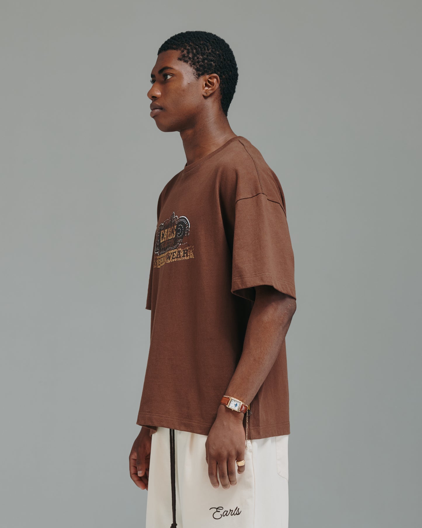 Westernwear Tee - Brown