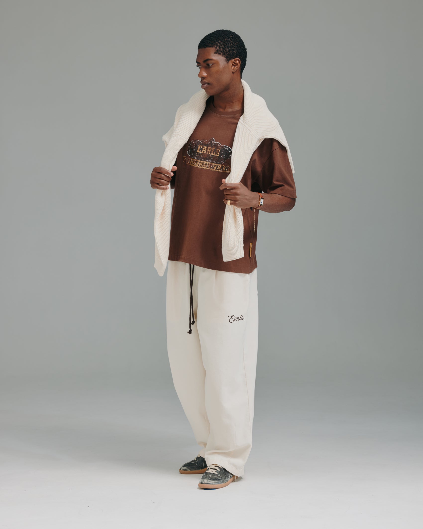 Westernwear Tee - Brown