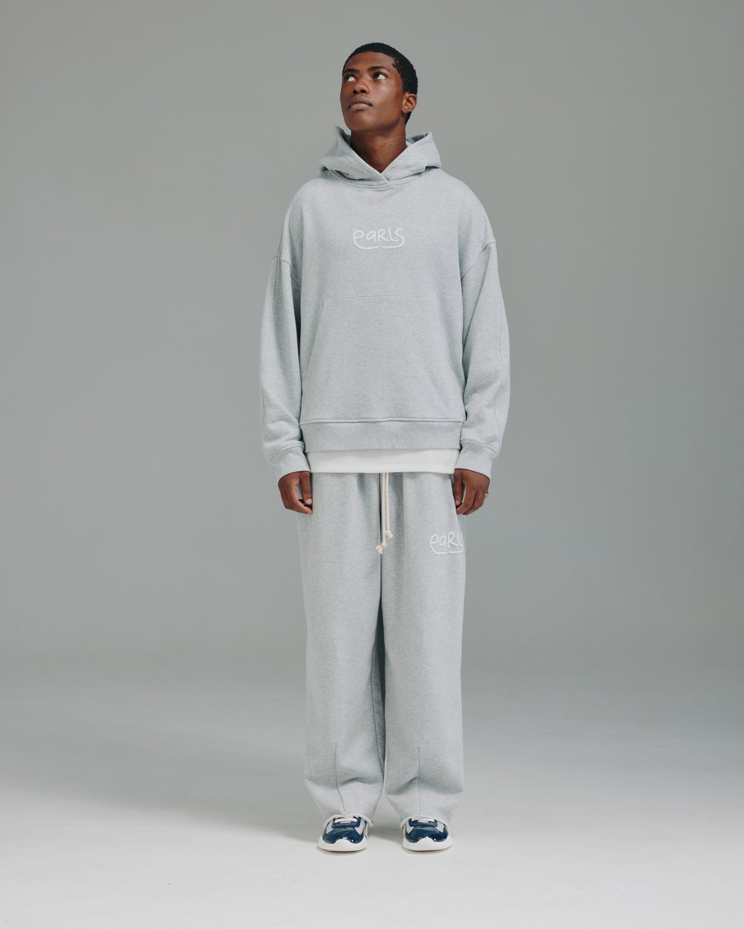 Thick Stitch Pant - Grey