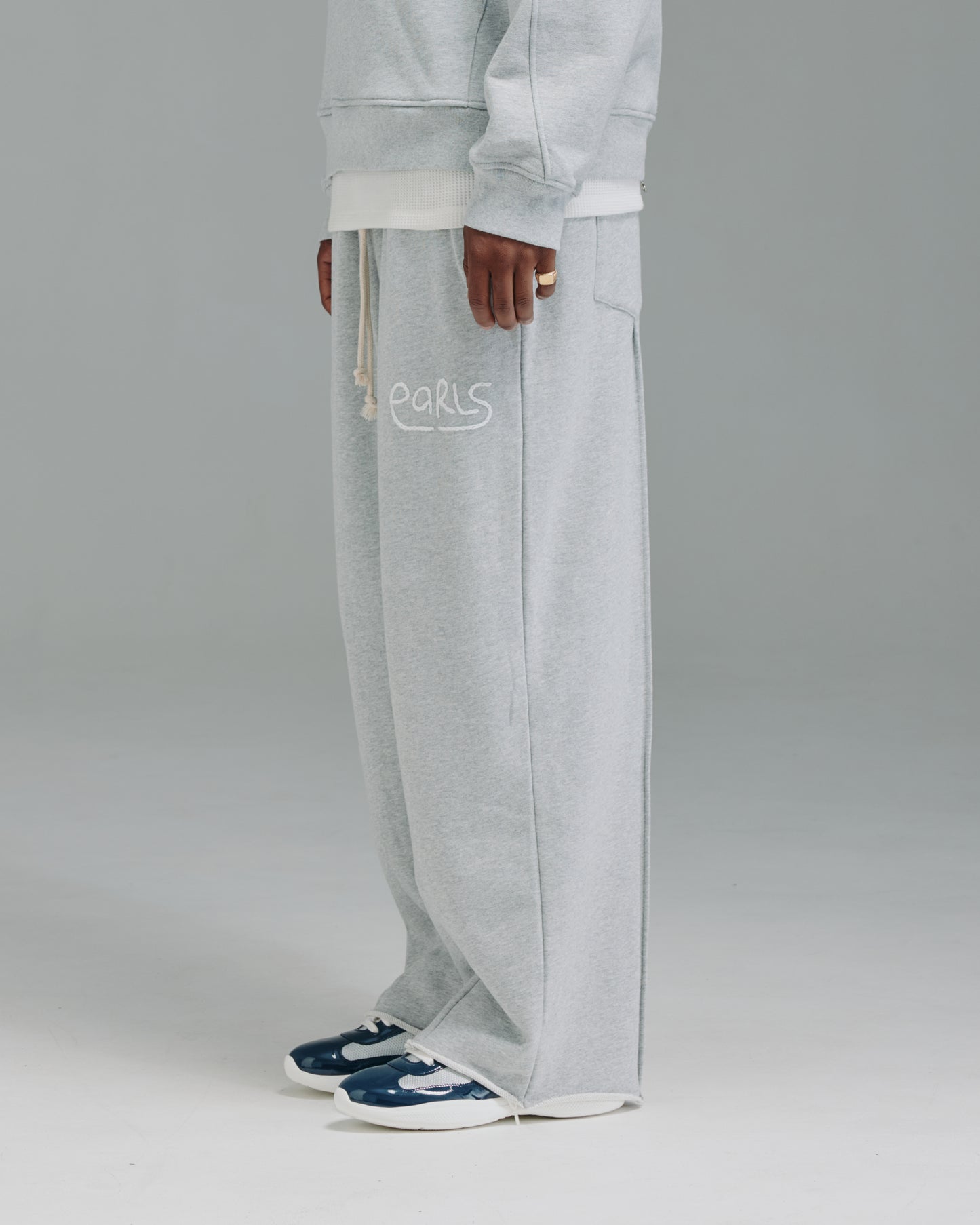 Thick Stitch Pant - Grey