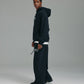 Thick Stitch Pant - Black/White