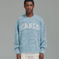 Oma Intarsia Knit - Blue