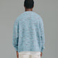 Oma Intarsia Knit - Blue