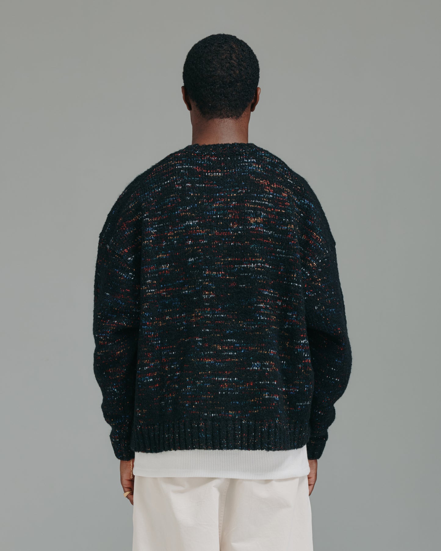 Oma Intarsia Knit - Black
