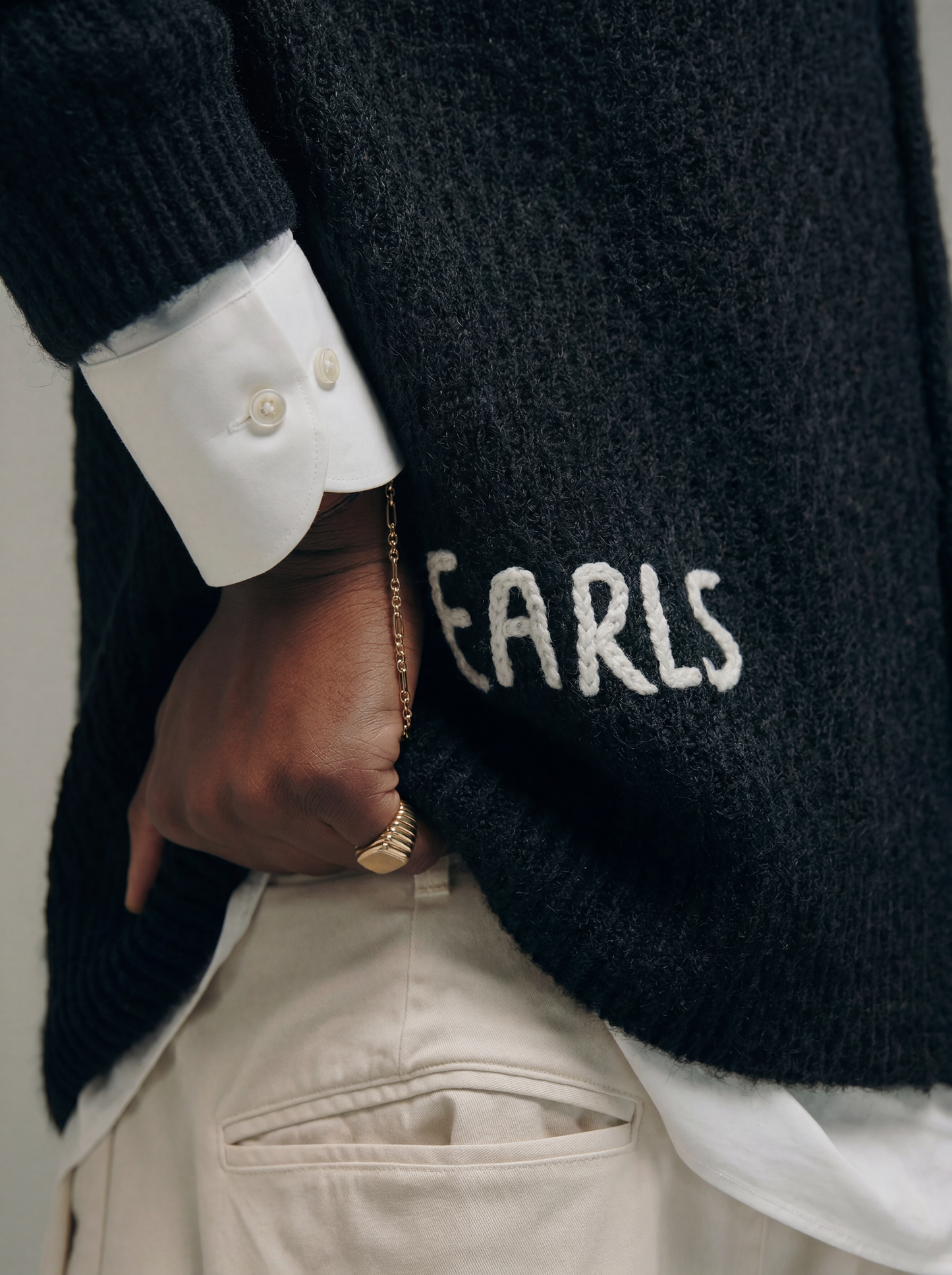 Solid Mohair Knit - Black