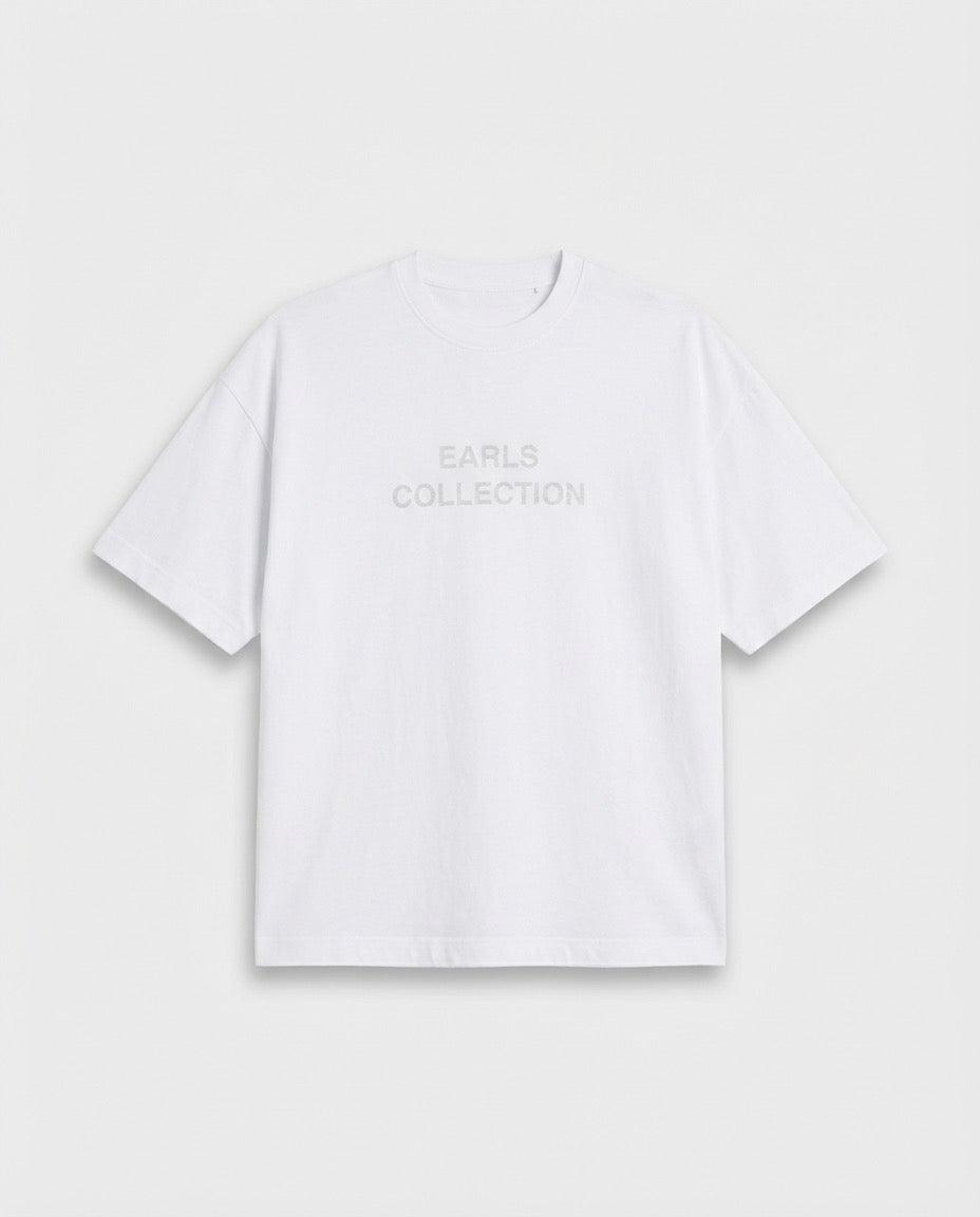 Reverse Print Tee - White