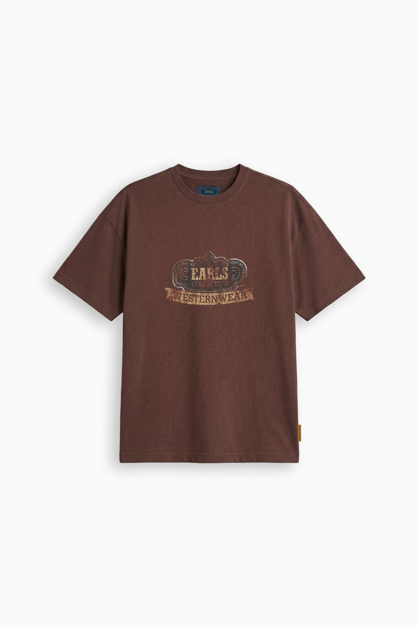 Westernwear Tee - Brown