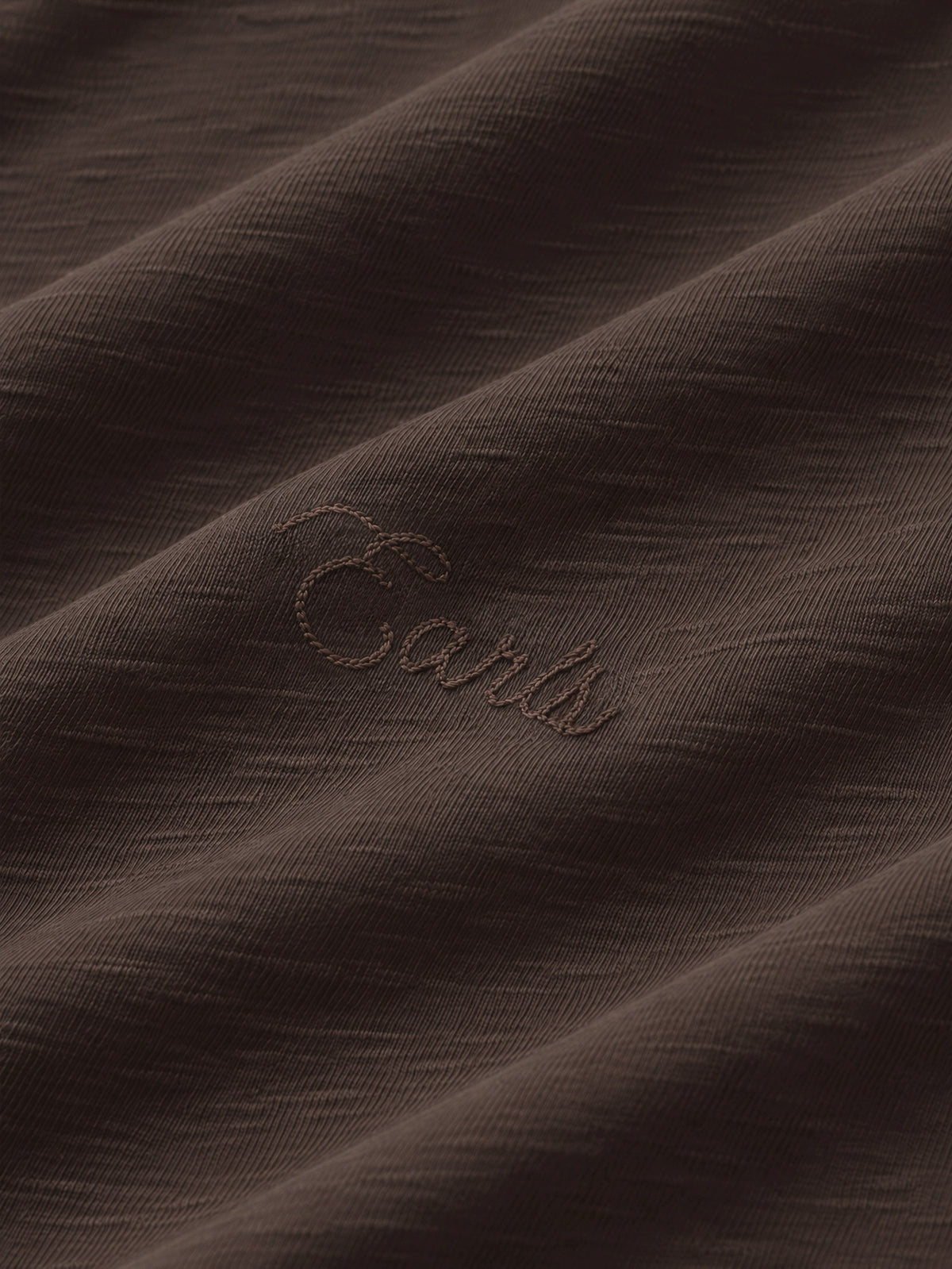 Slub Jersey Tee - Espresso
