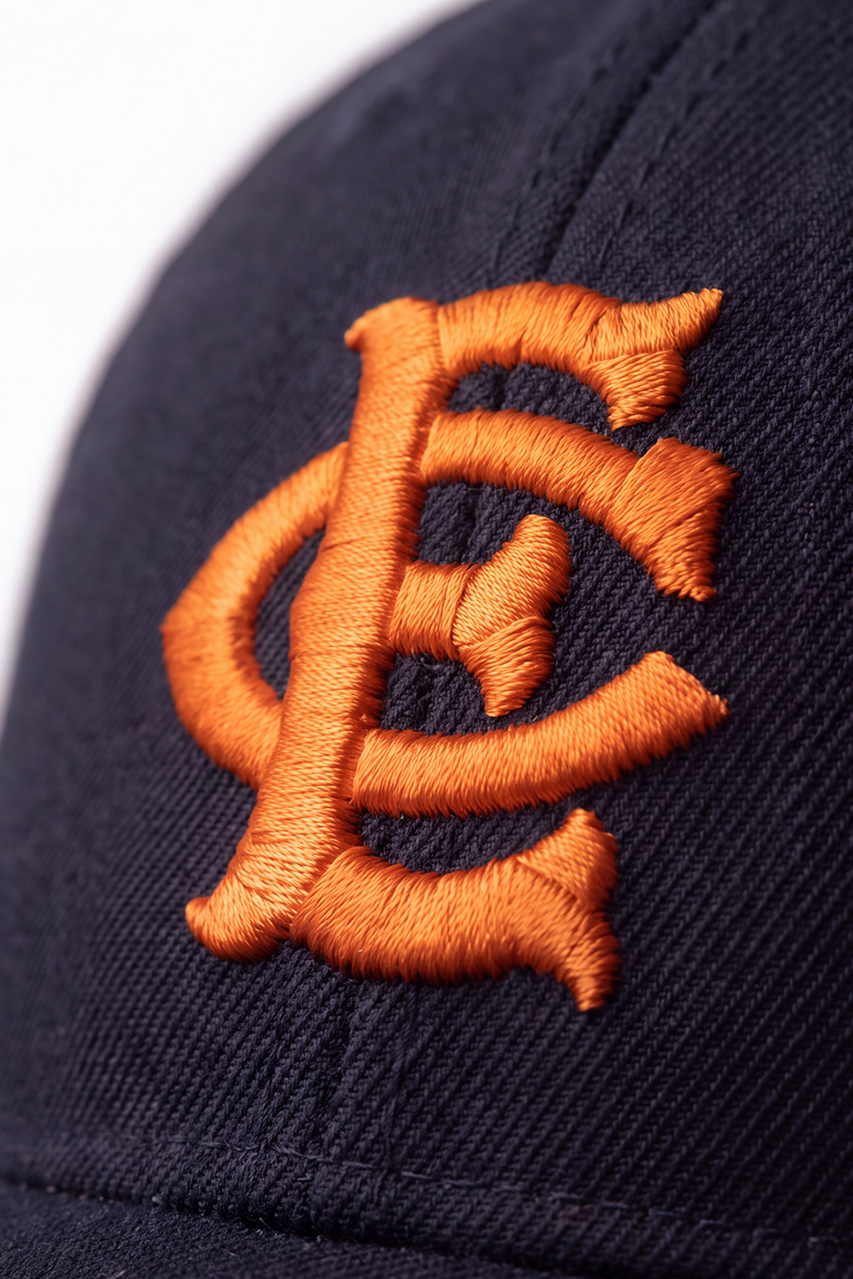 Monogram Cap - Navy