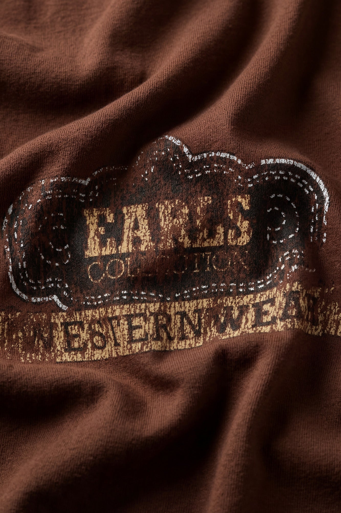 Westernwear Tee - Brown