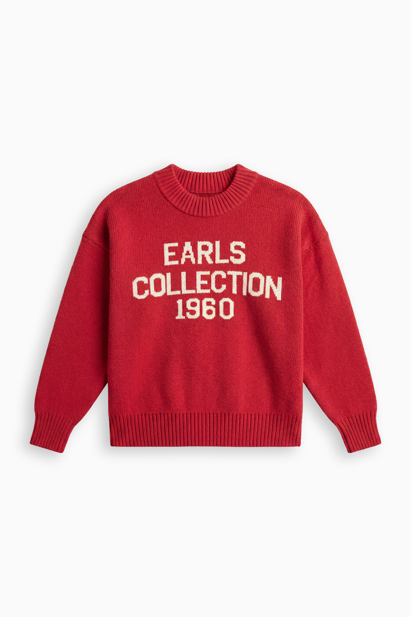 Association Knit - Brick/Cream