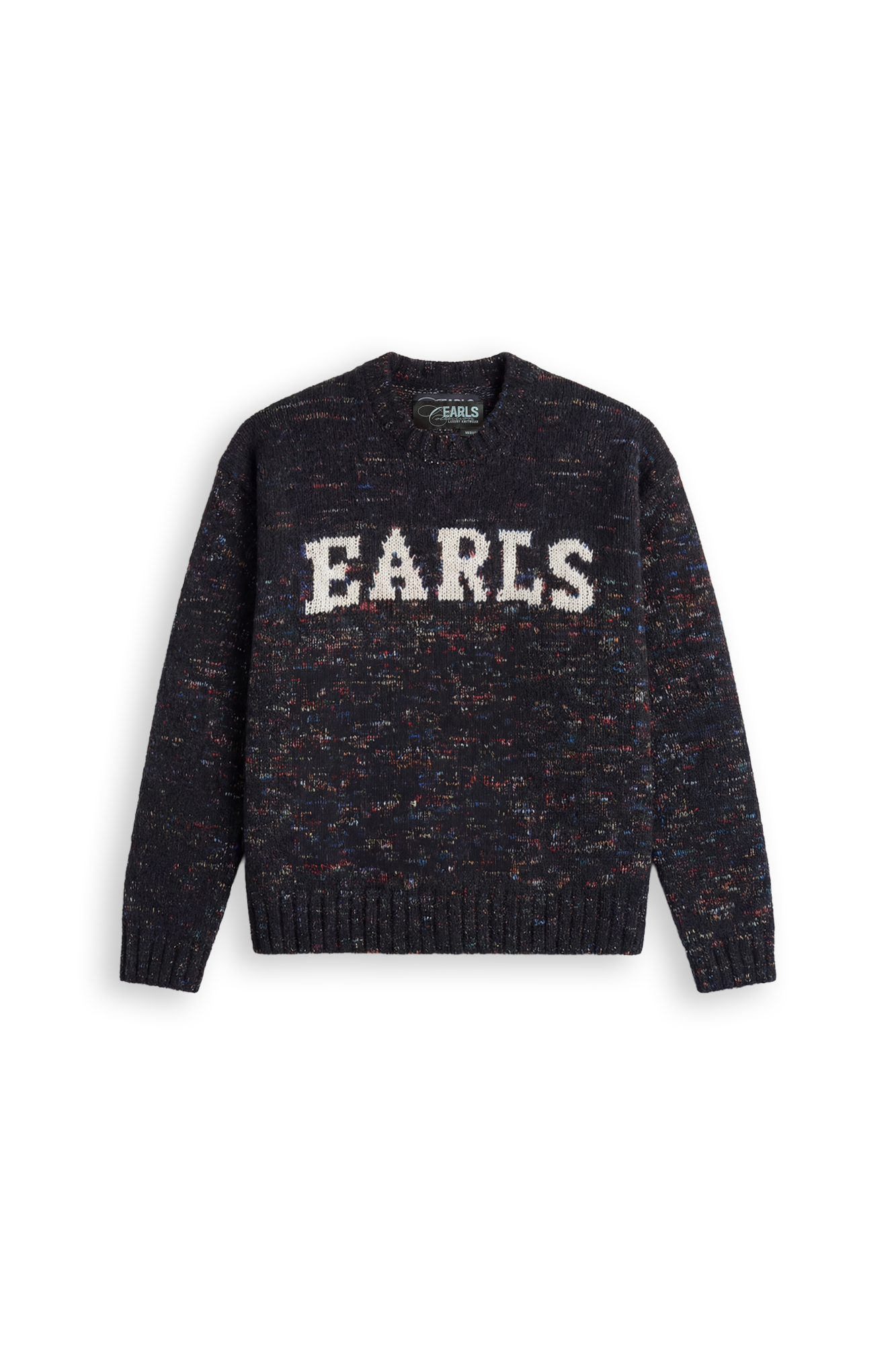 Oma Intarsia Knit - Black